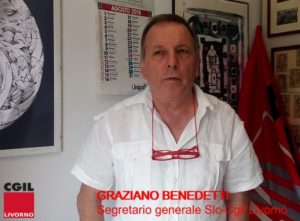 Vertenza “The Space”, l’intervento video del segretario generale Slc-Cgil Livorno Graziano Benedetti: “Avanti con gli scioperi”