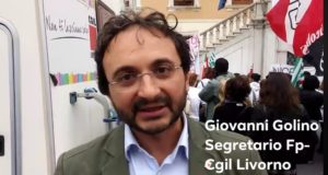 “No alla chiusura del Pascoli!”. Manifestazione di protesta sotto il Comune di Livorno. Il video di Giovanni Golino (Fp-Cgil)