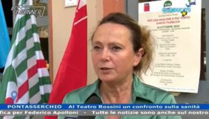 “RILANCIARE LA SANITA’ PUBBLICA”: MONICA CAVALLINI INTERVIENE AL TEATRO ROSSINI DI PONTASSERCHIO