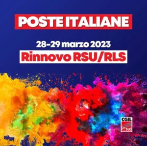 28-29 MARZO 2023 ELEZIONI PER IL RINNOVO RSU/RLS IN POSTE ITALIANE: I CANDIDATI SLC-CGIL PER LA PROVINCIA DI LIVORNO